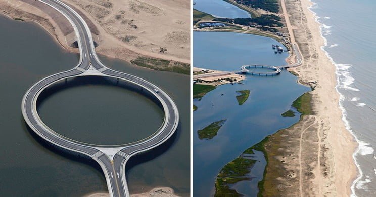 circular bridge Uruguay resize md في "أوروغواي"جسر دائري مصمم لزيادة السياحة وإبطاء حركة المرور مجلة نقطة العلمية