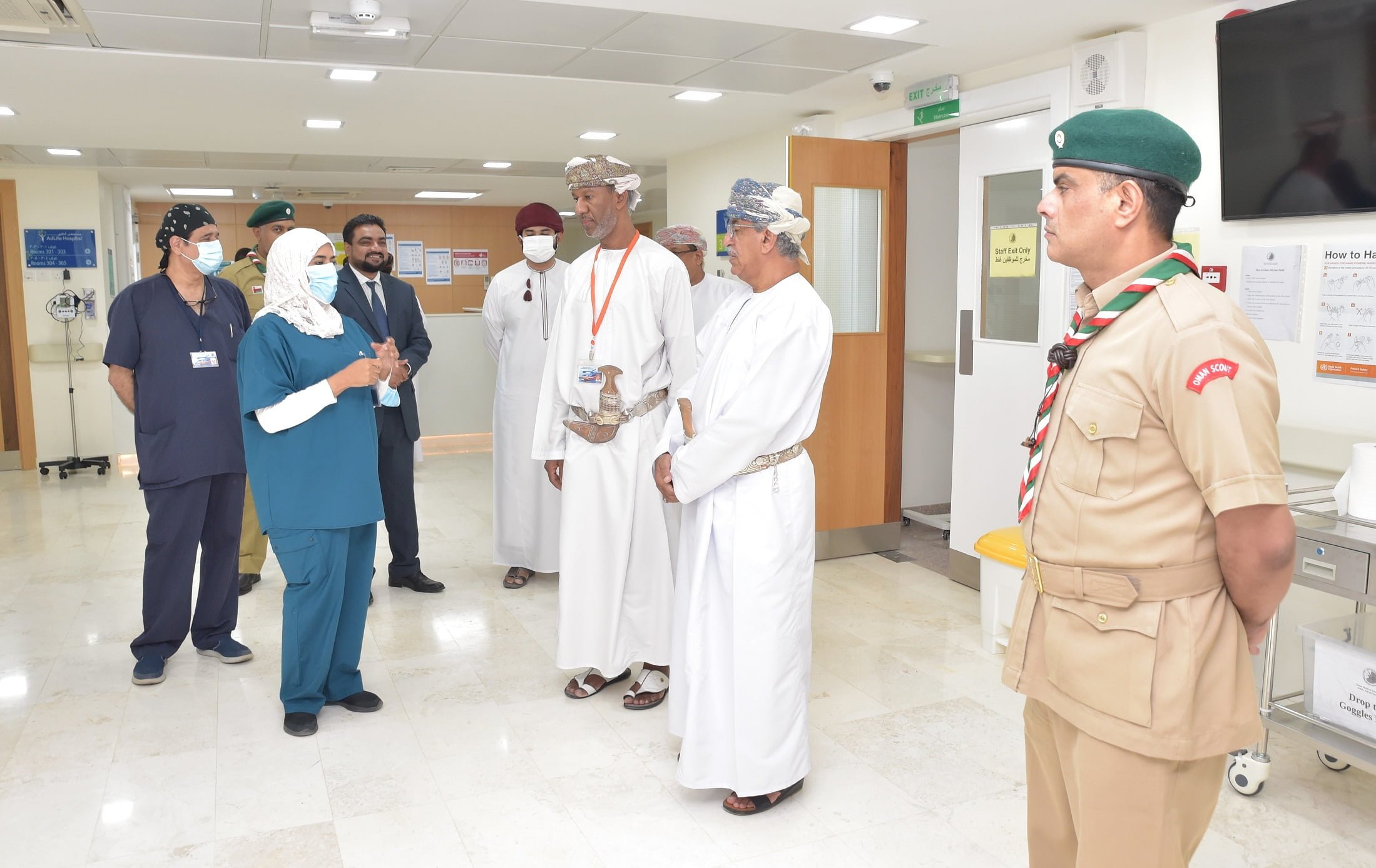 Oman Temporary Hospital 1 مجلة نقطة العلمية