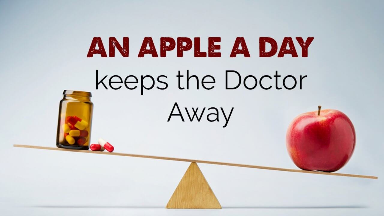 تناول تفاحة يوميًا تغنيك عن زيارة الطبيب