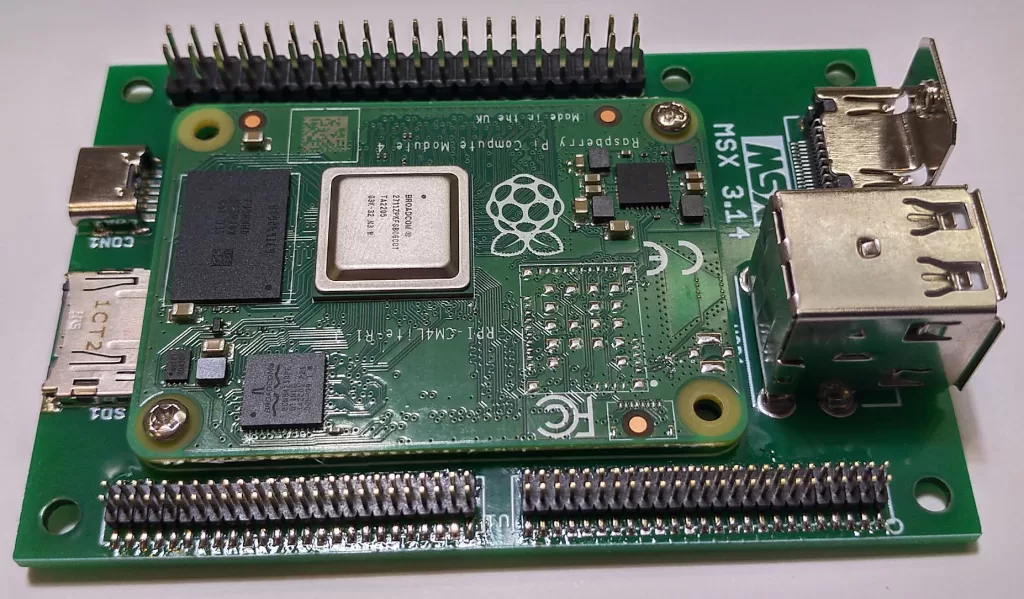Raspberry Pi هو مجرد مكون MSX0 وقد خصص لهذا السوق حاليا