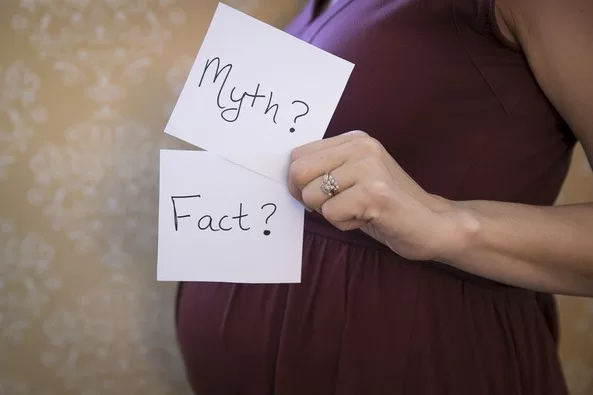 Pregnancy Myths Facts Vfs Jpg مجلة نقطة العلمية